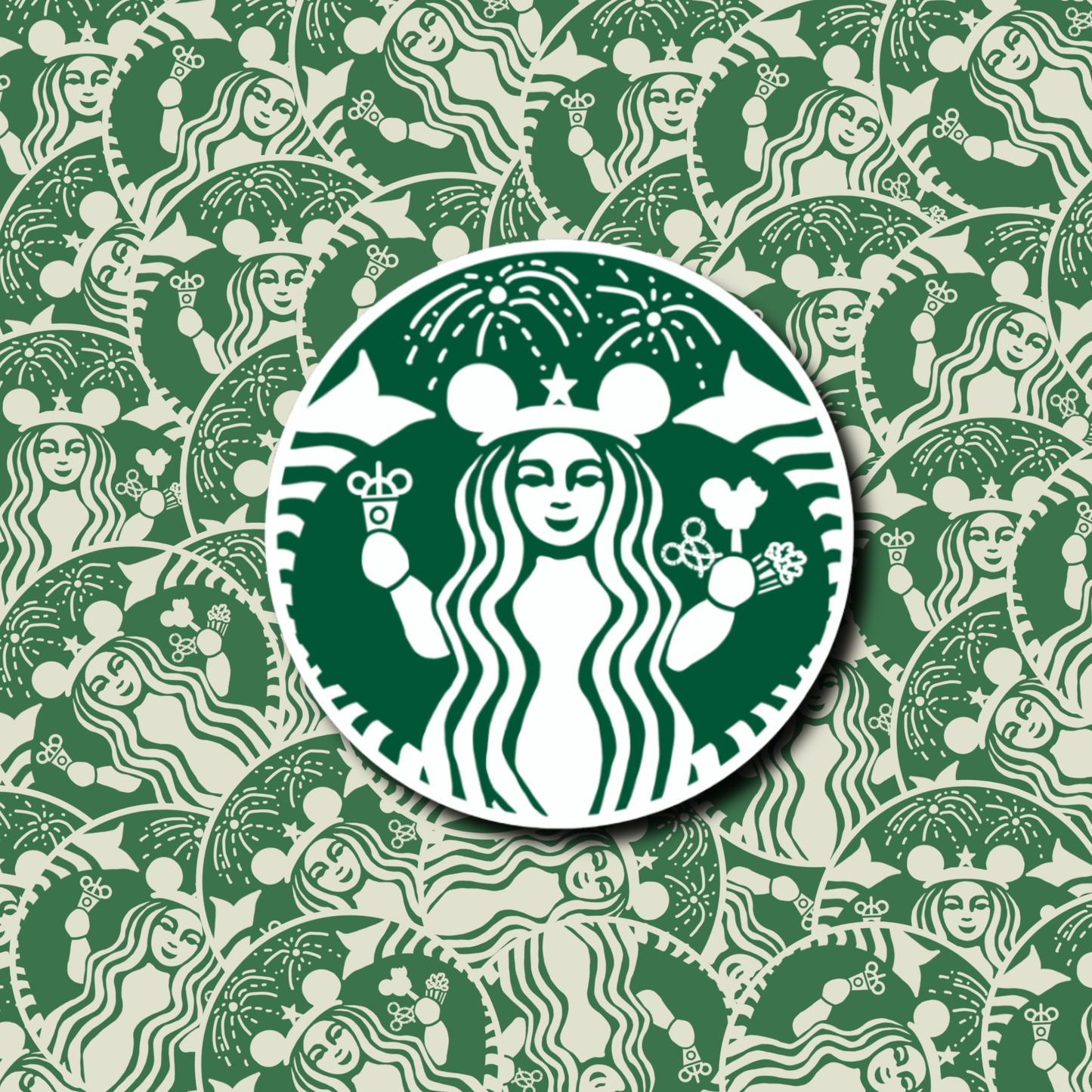 A Latte Snacks Sticker