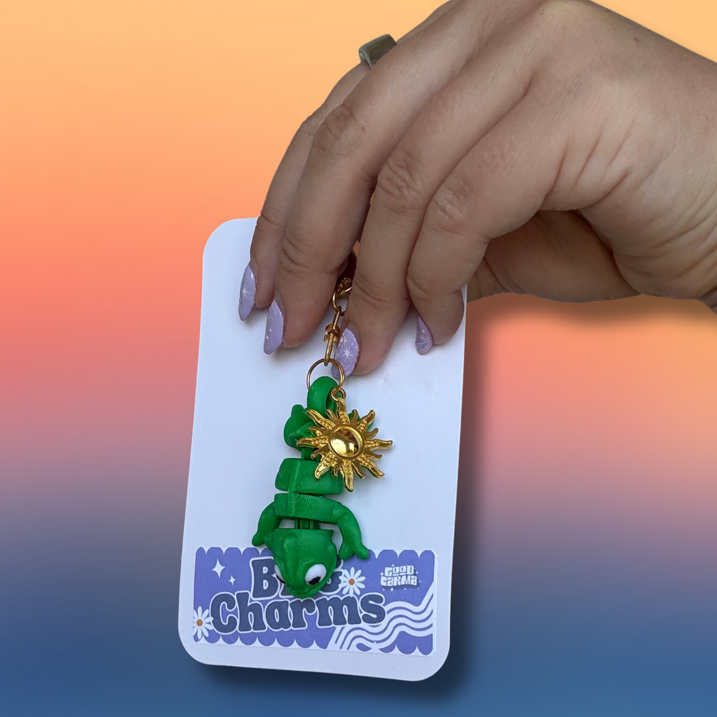 Chameleon Bag Charm