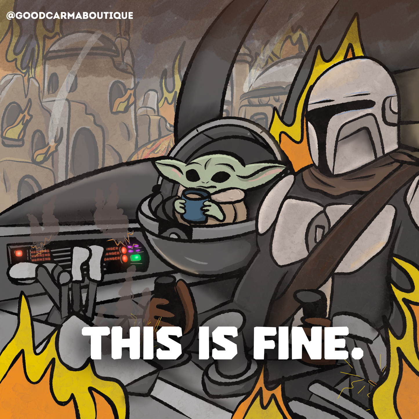 This is Fine - Print