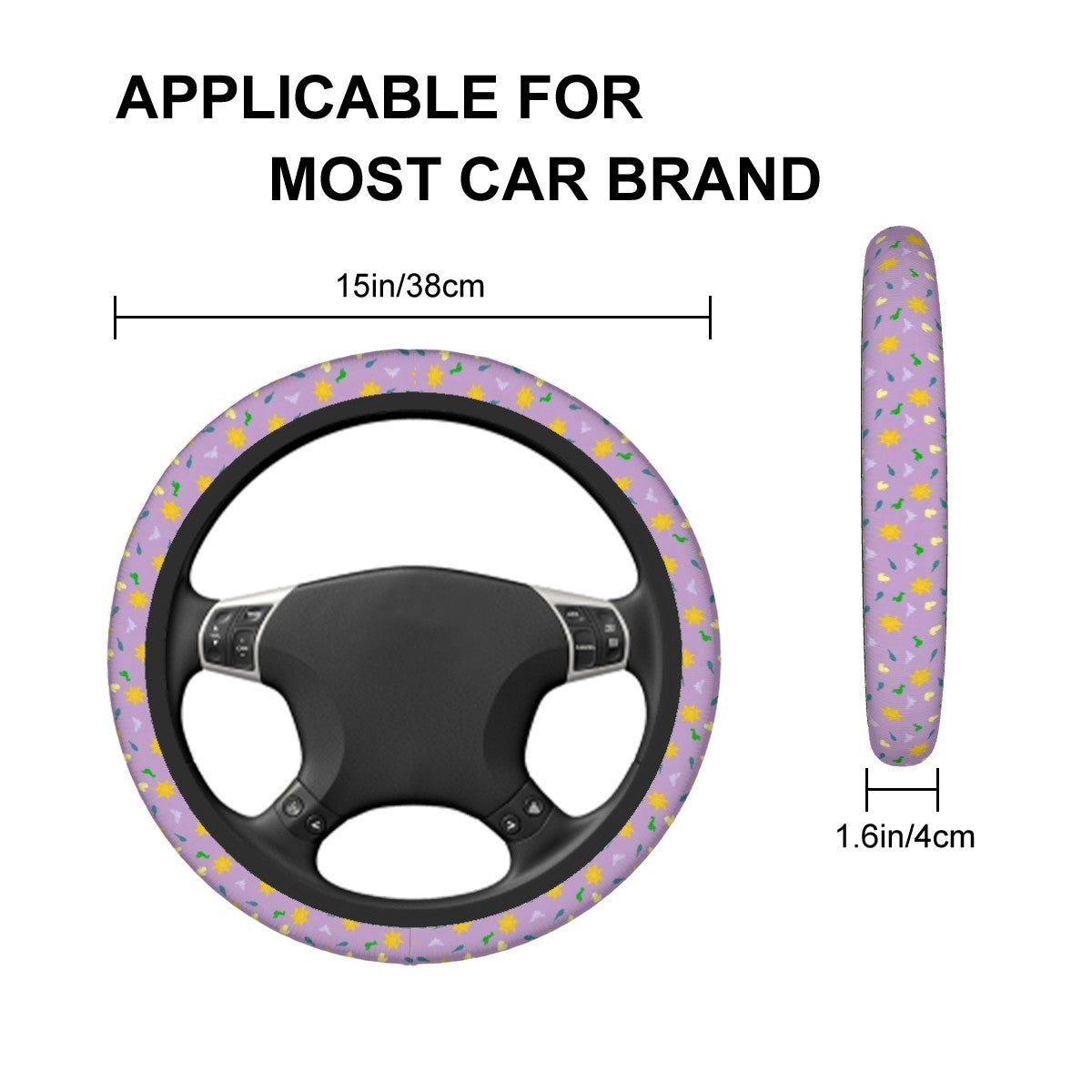 Rapunzel Steering Wheel Cover