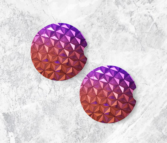 Experimental Prototype Themed Car Coasters