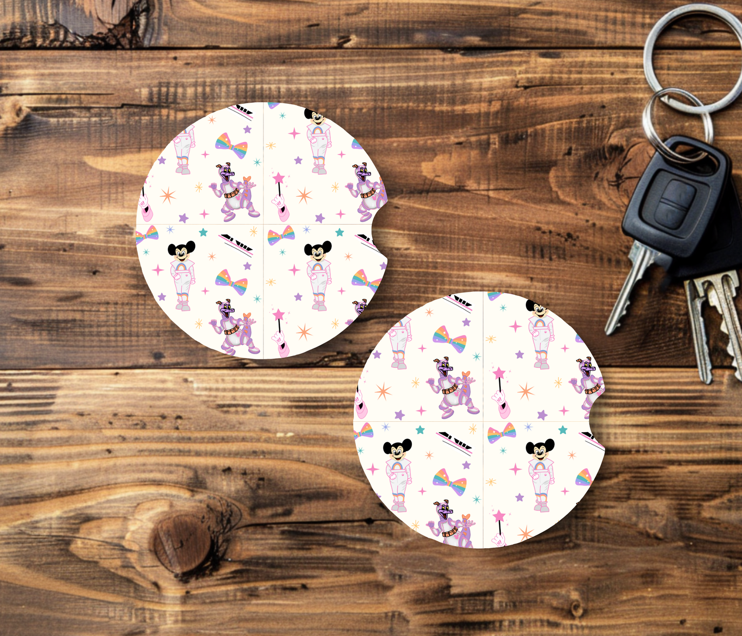 Experimental Prototype Themed Car Coasters