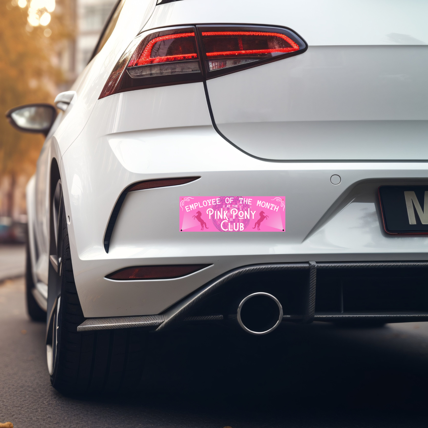 Employee of the Month at the PPC Bumper Sticker