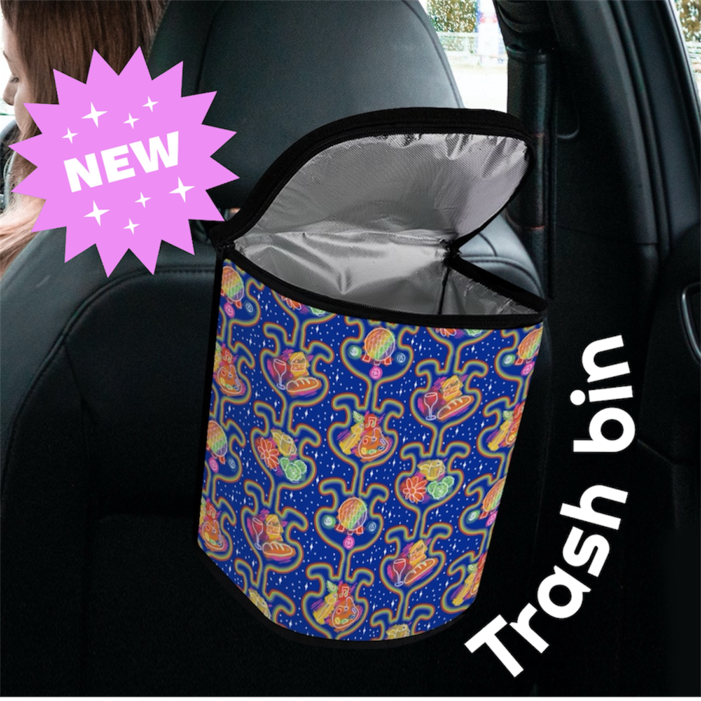 Figgy Trash Pouch for the Car