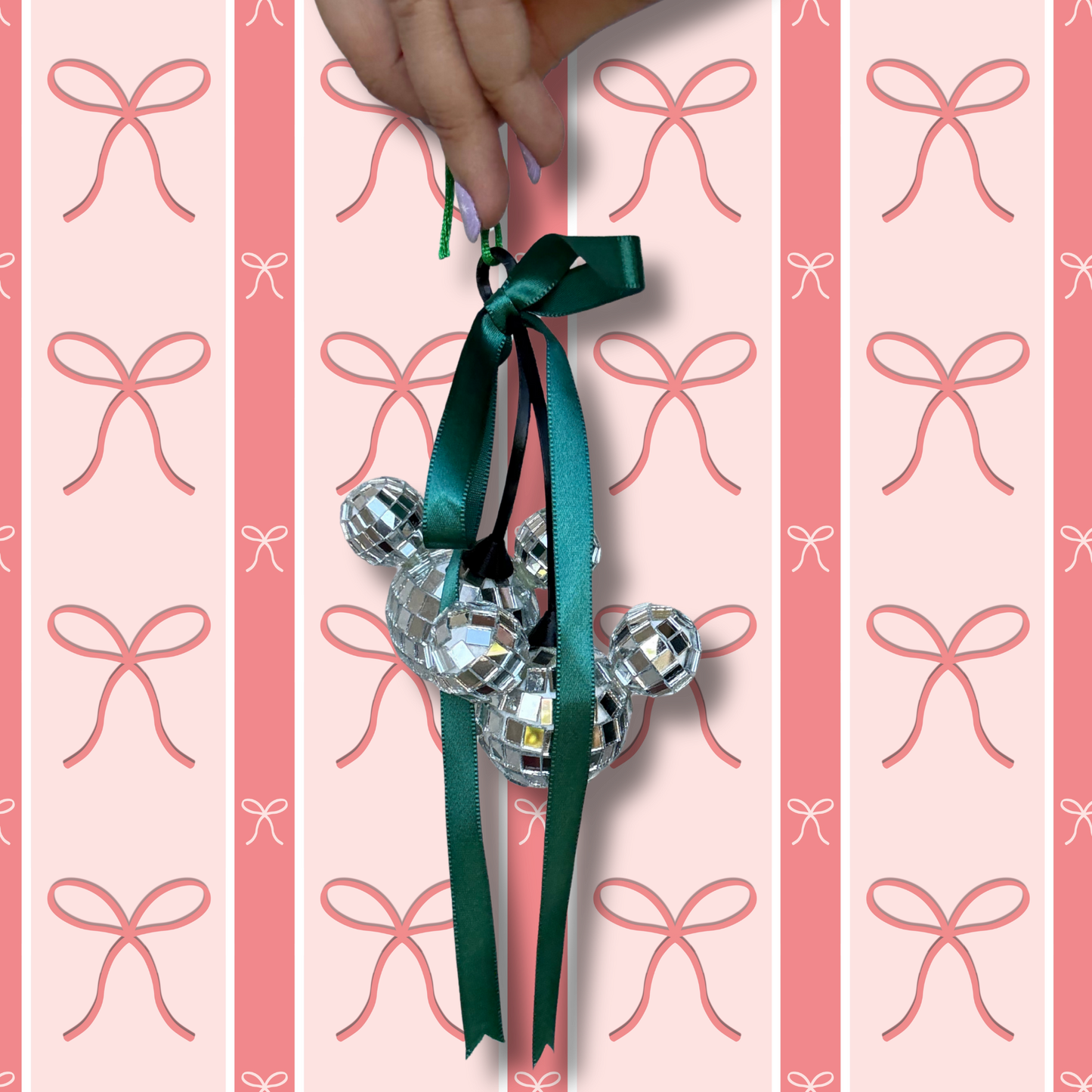 M.O.U.S.E Cherries Rearview Charm