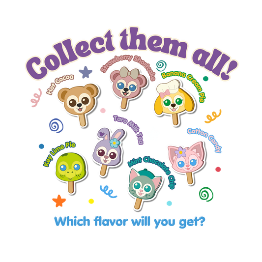 Duffy and Friends Mystery Popsicle Bag Charm