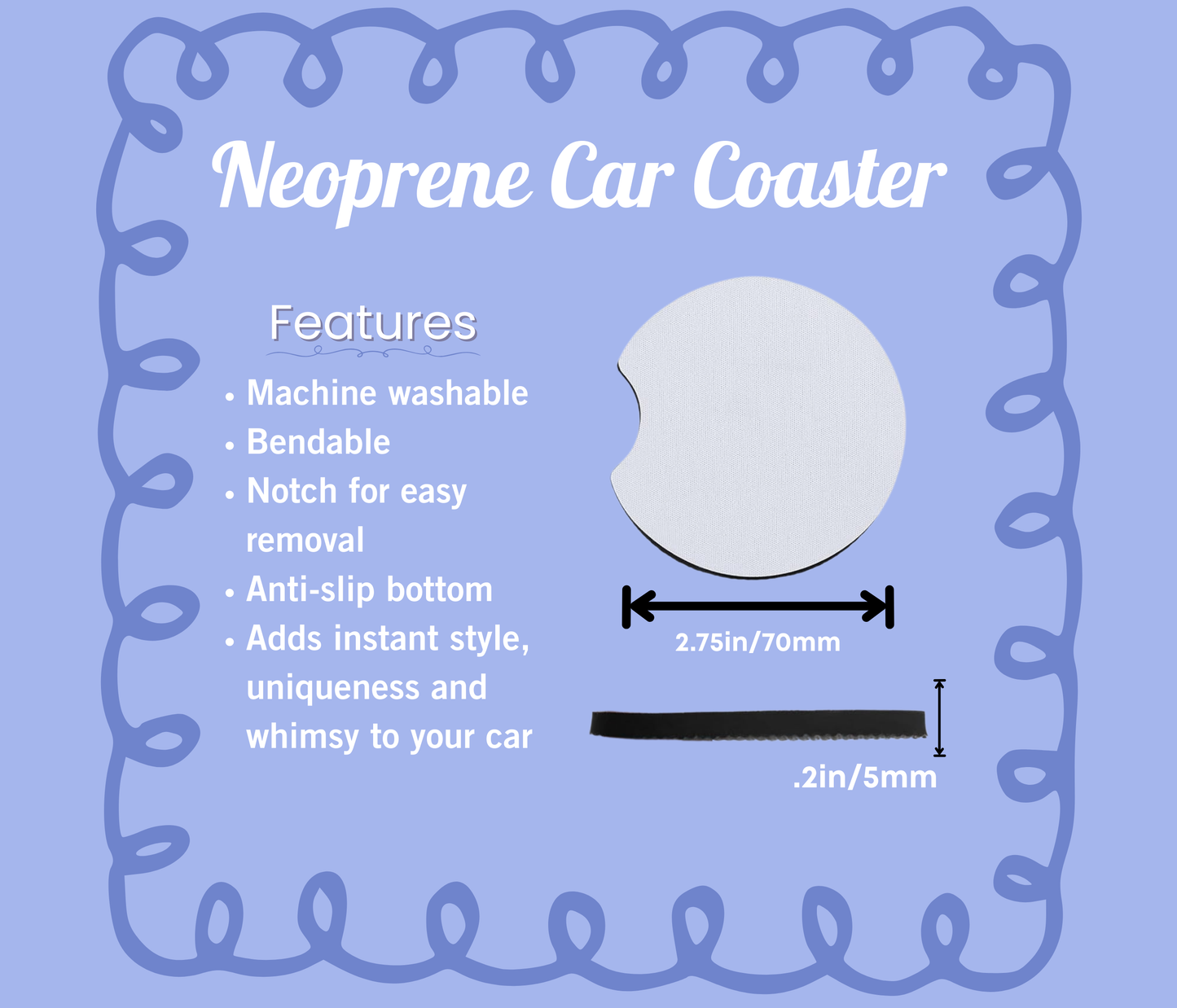 Park Maps Car Coasters