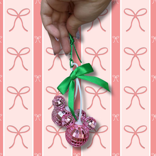 M.O.U.S.E Cherries Rearview Charm