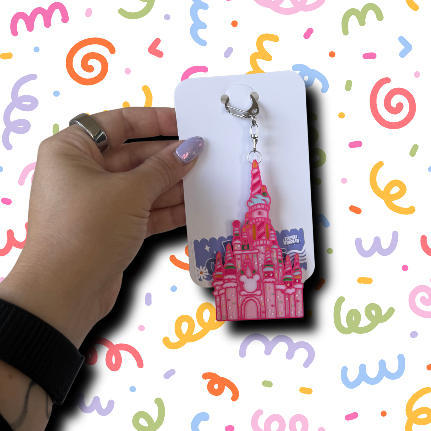 Cake Castle Bag Charm