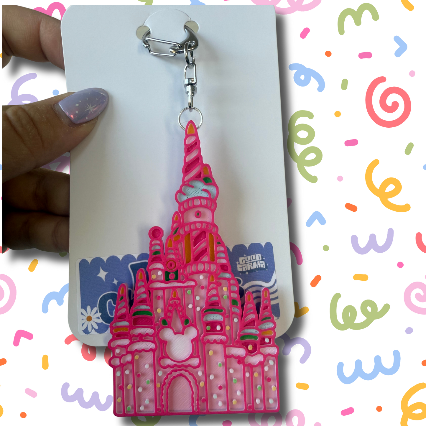 Cake Castle Bag Charm
