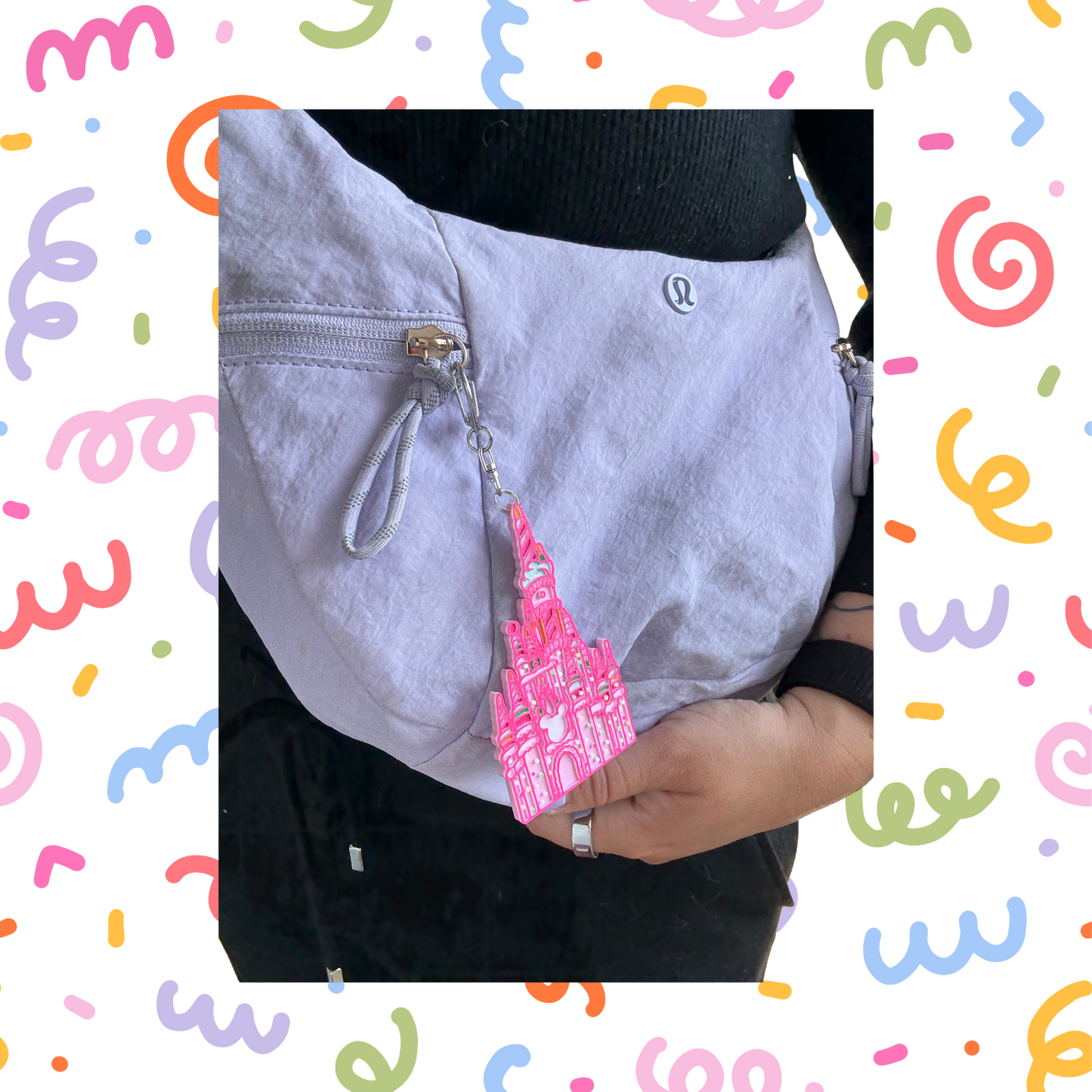 Cake Castle Bag Charm