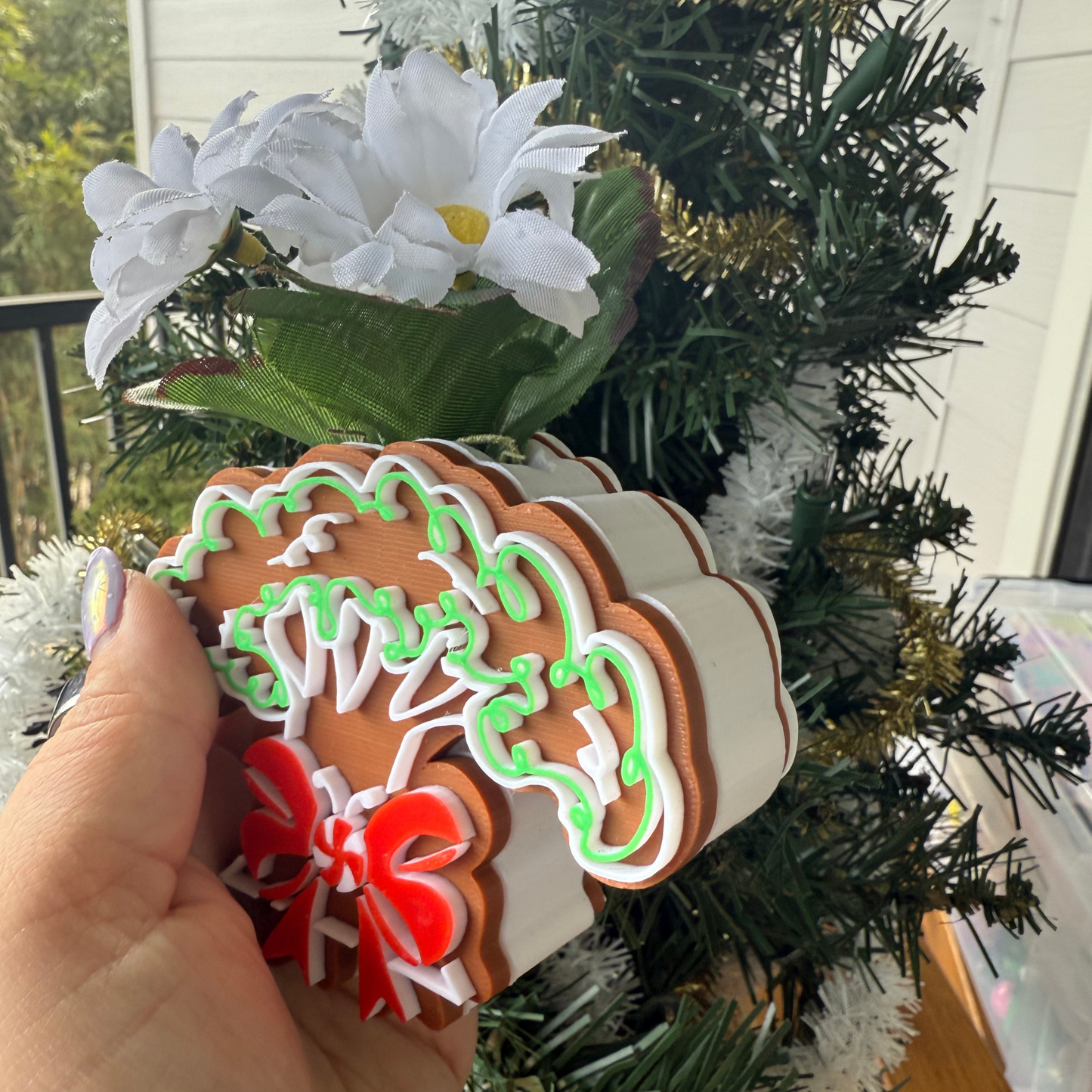 Experimental Prototype Ball Gingerbread Planter