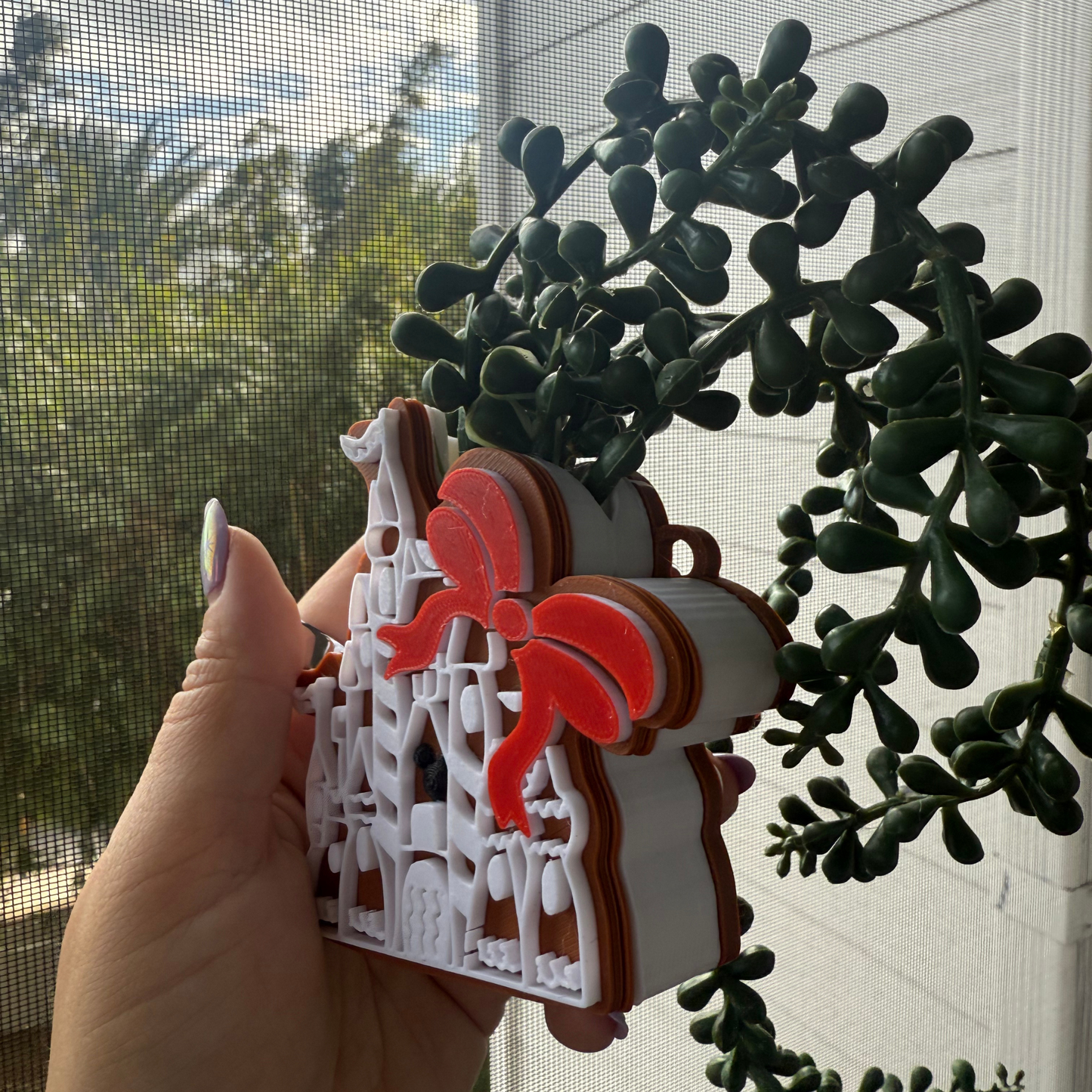 Experimental Prototype Ball Gingerbread Planter