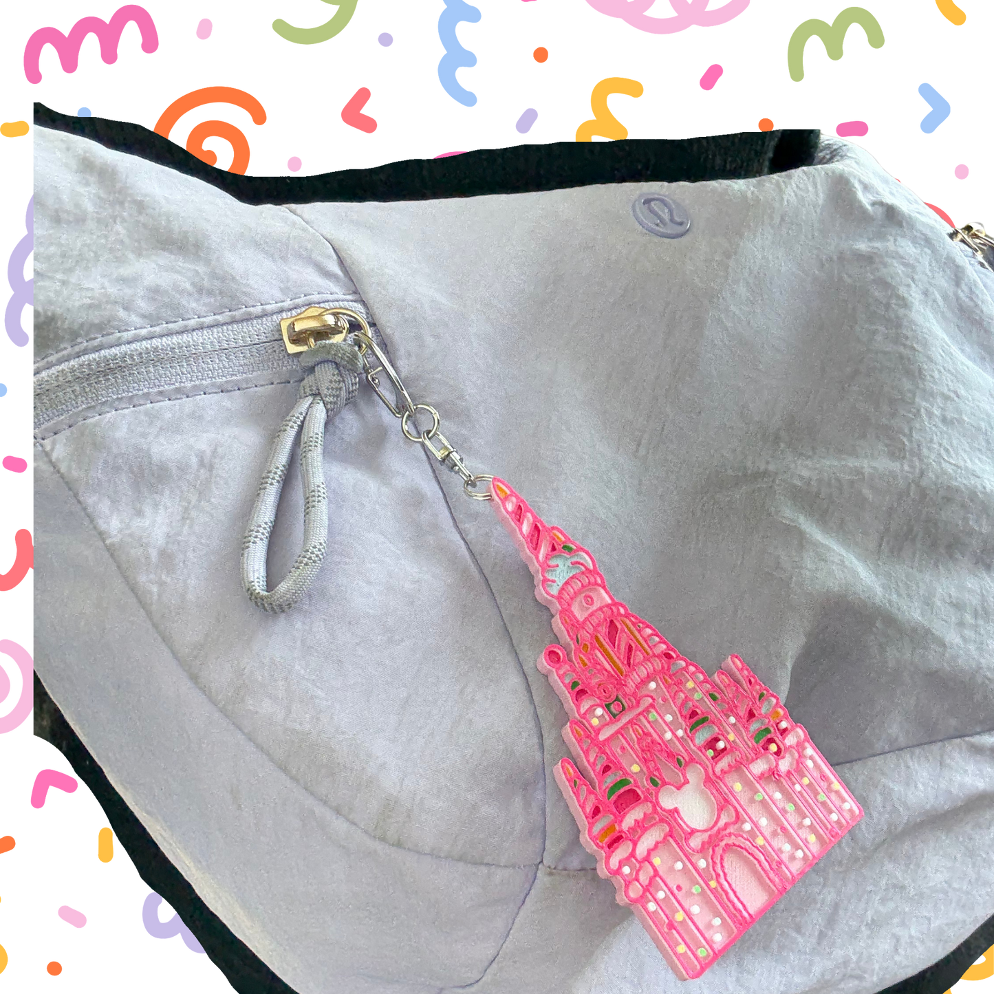 Cake Castle Bag Charm