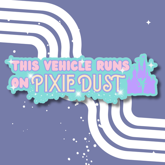 Fairy Dust Bumper Sticker Magnet