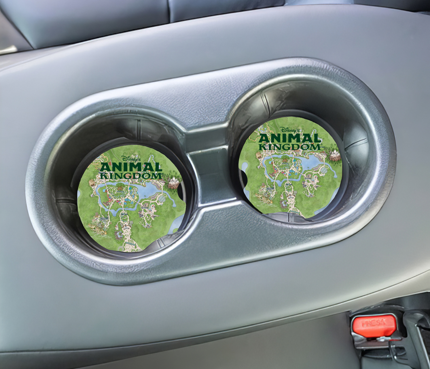 Park Maps Car Coasters