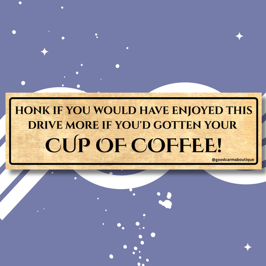 Brandon Fraser's Bumper Sticker