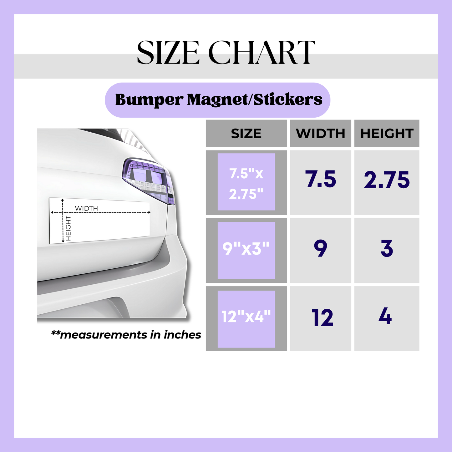 Fairy Dust Bumper Sticker Magnet