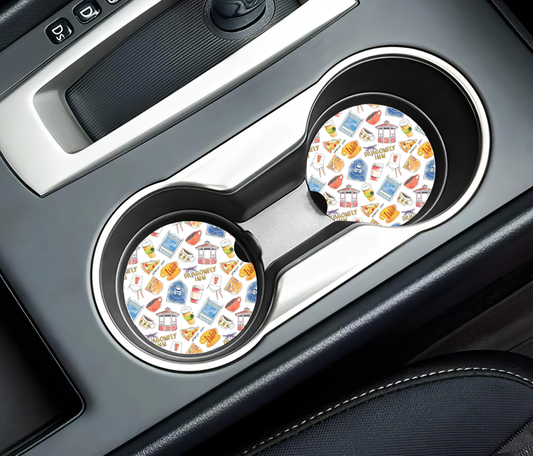 Small Town Girly Car Coasters