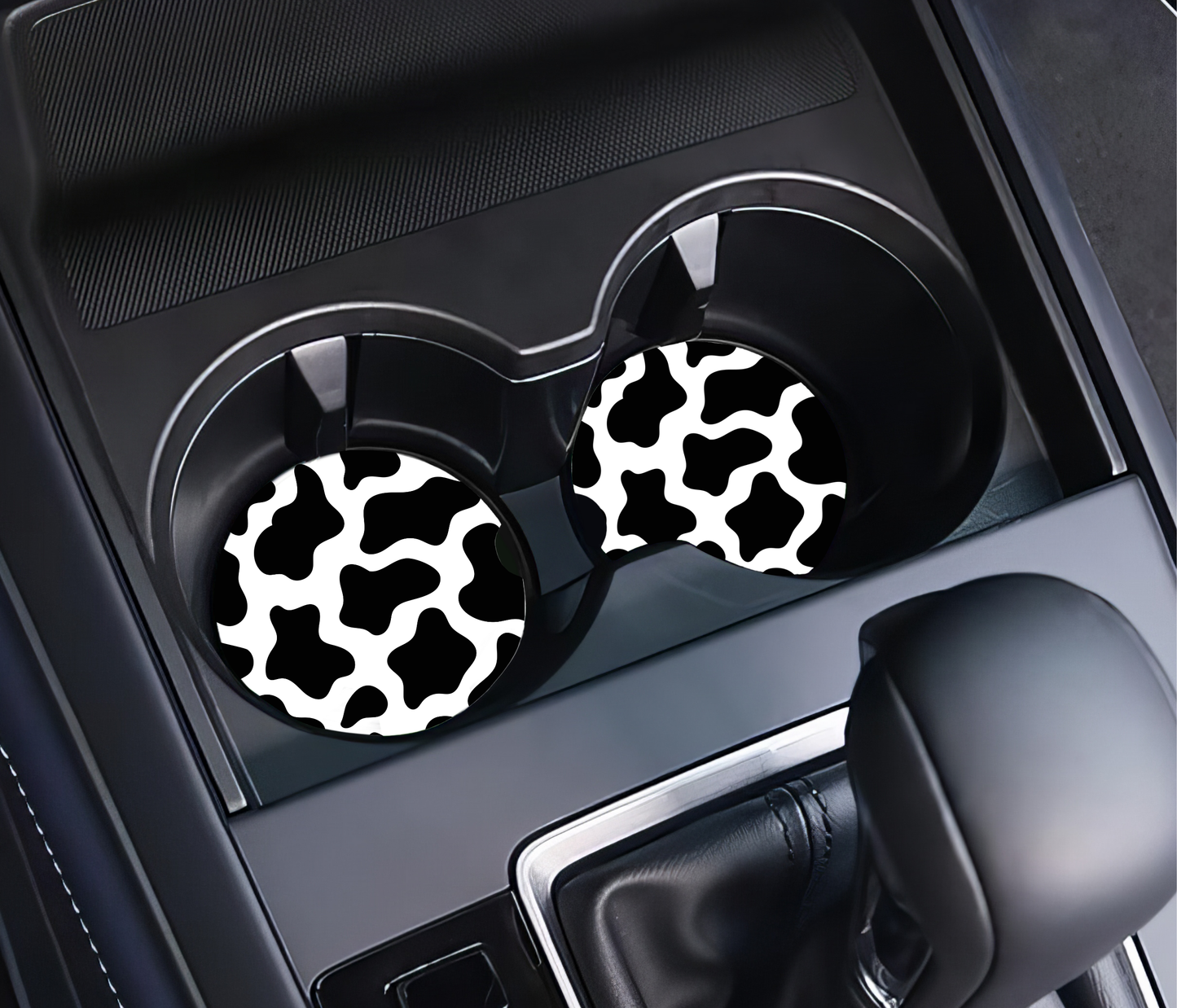 Animal Print Car Coaster