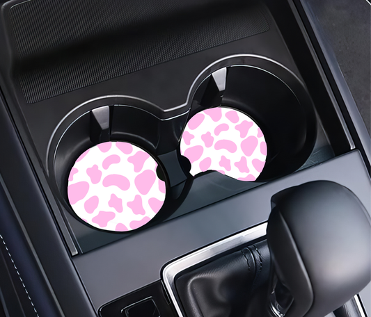 Animal Print Car Coaster