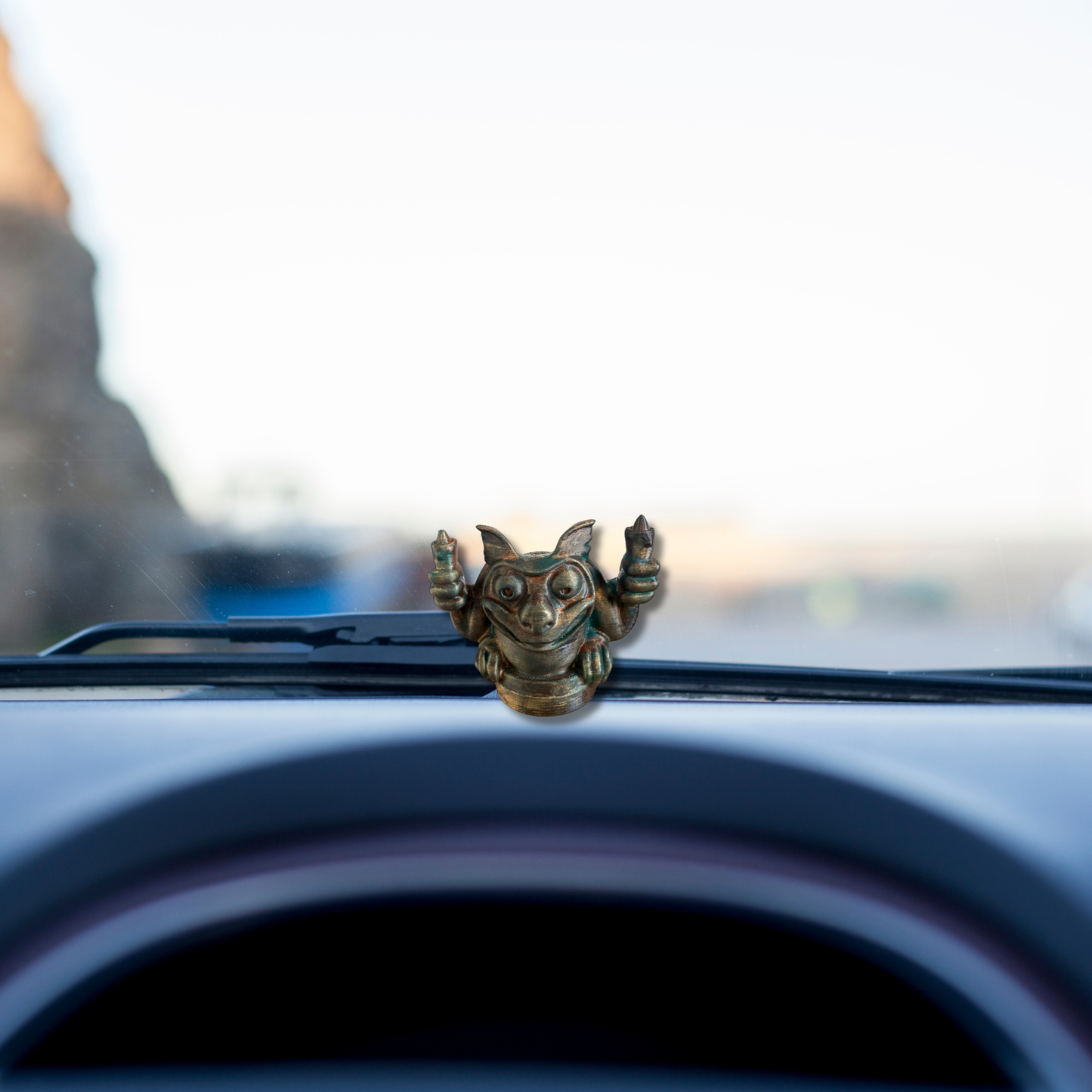 Haunted Gargoyle Dashboard Buddy