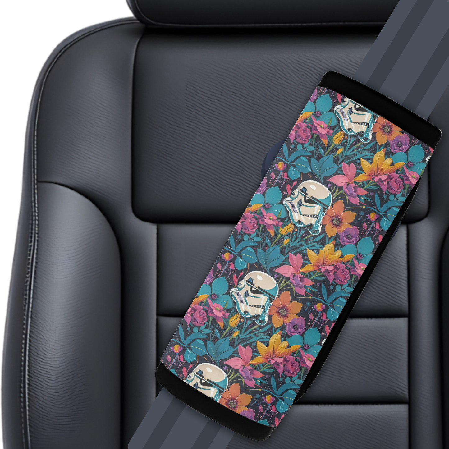 Floral Trooper Seatbelt Cover