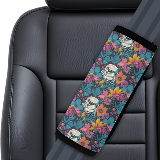 Floral Trooper Seatbelt Cover