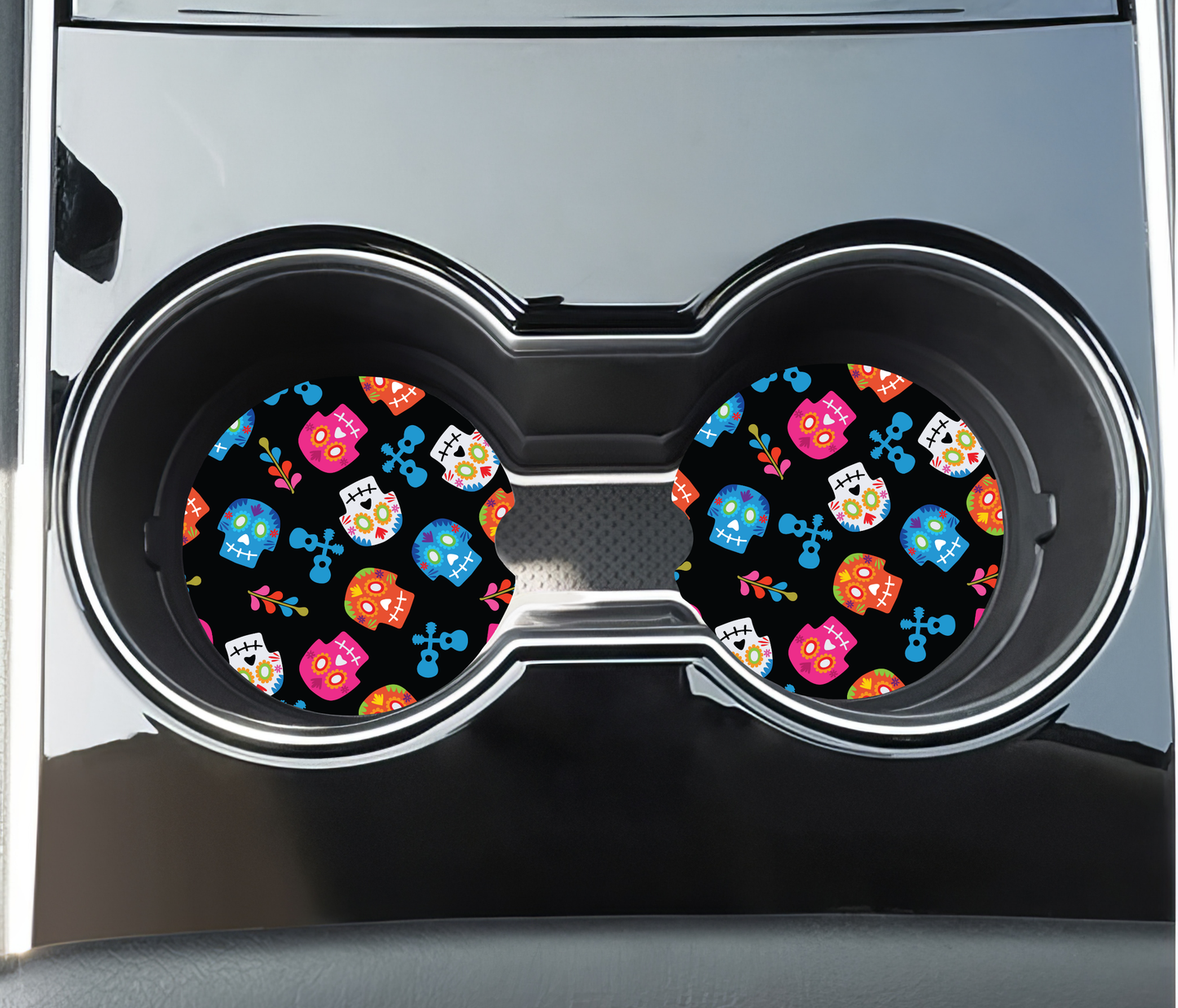 Day of the Dead Car Coaster