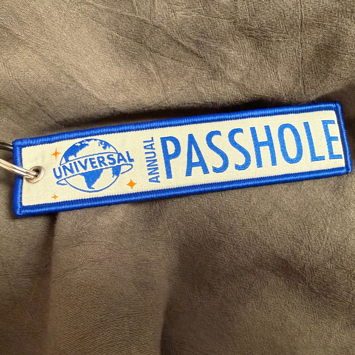 Annual Passhole - The Mummy - Jet Tag Keychain Bag Charm