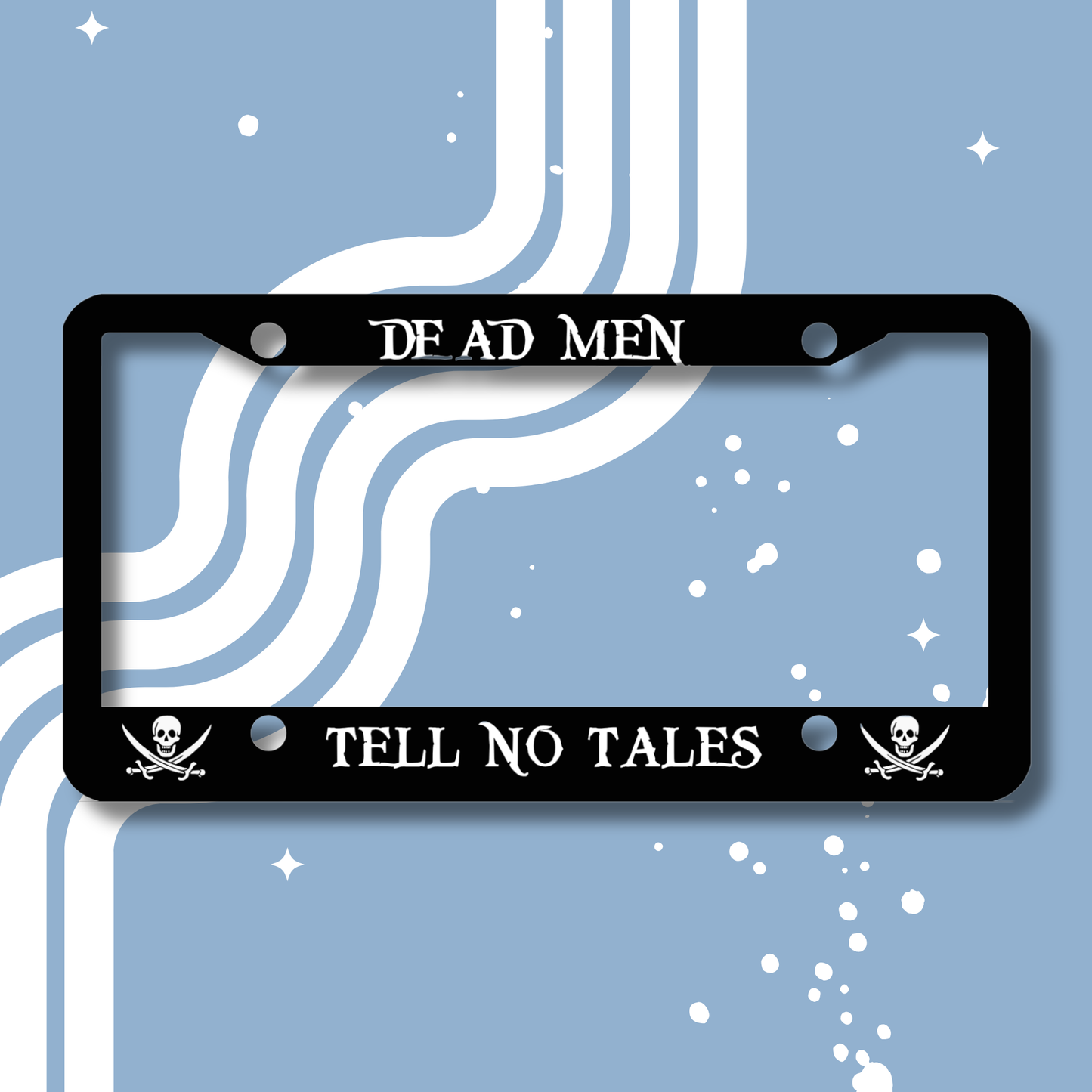 Dead Men Tell No Tales License Plate Cover