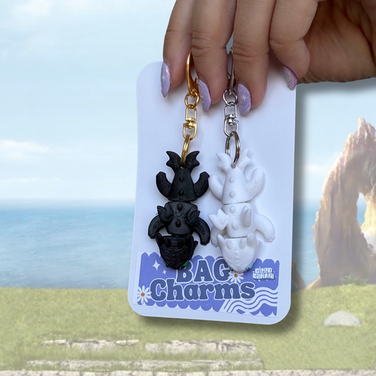 Dragon Couple Bag Charm