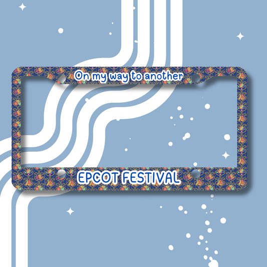 Figgy Festivals License Plate Cover