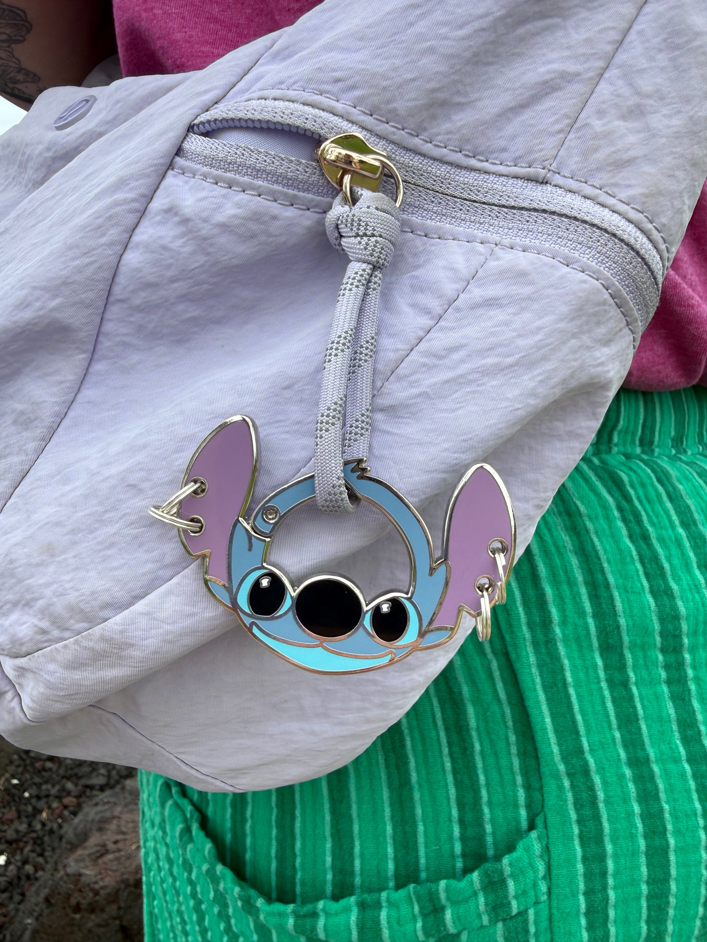 PRESALE - Blue Dog Alien Carabiner- the CARMA-BINER