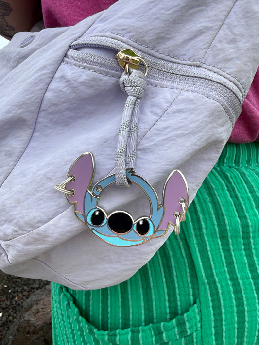PRESALE - Blue Dog Alien Carabiner- the CARMA-BINER