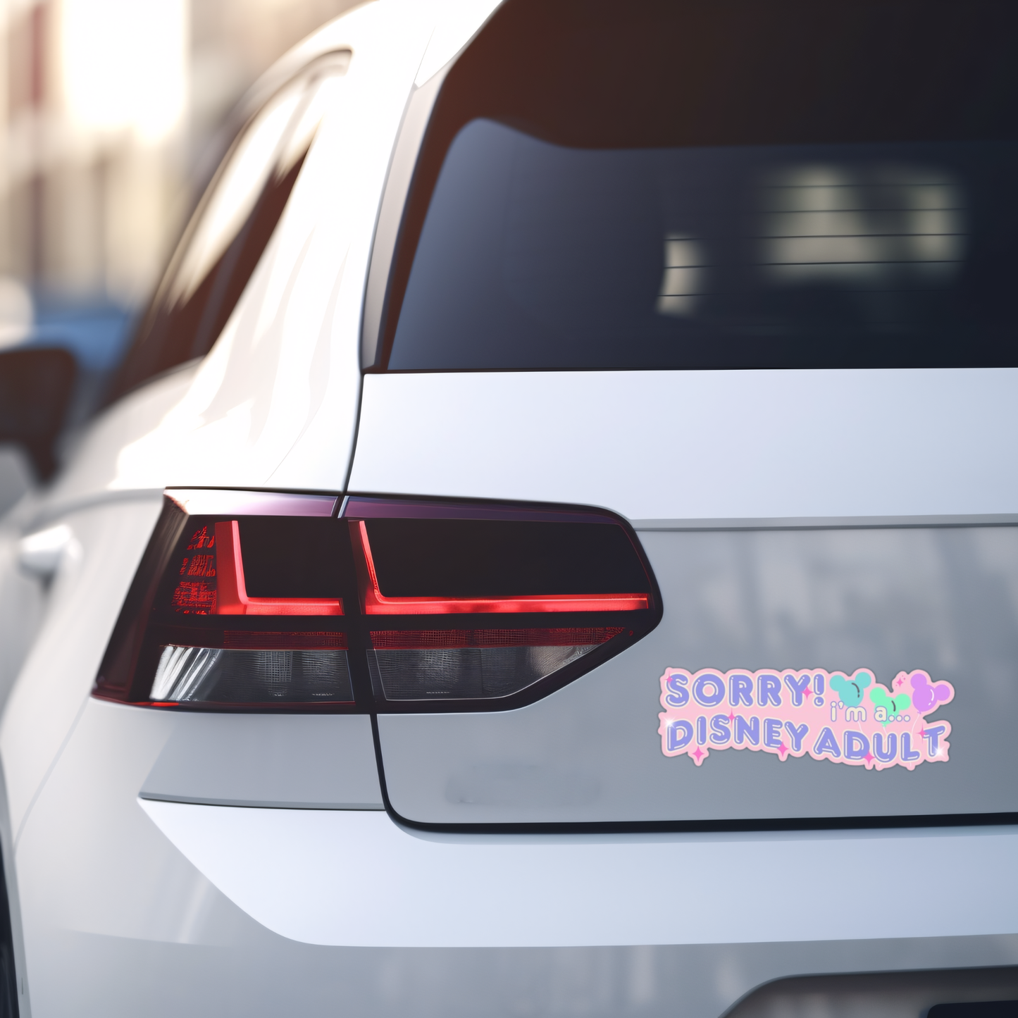 Sorry I'm an Adult... Bumper Sticker