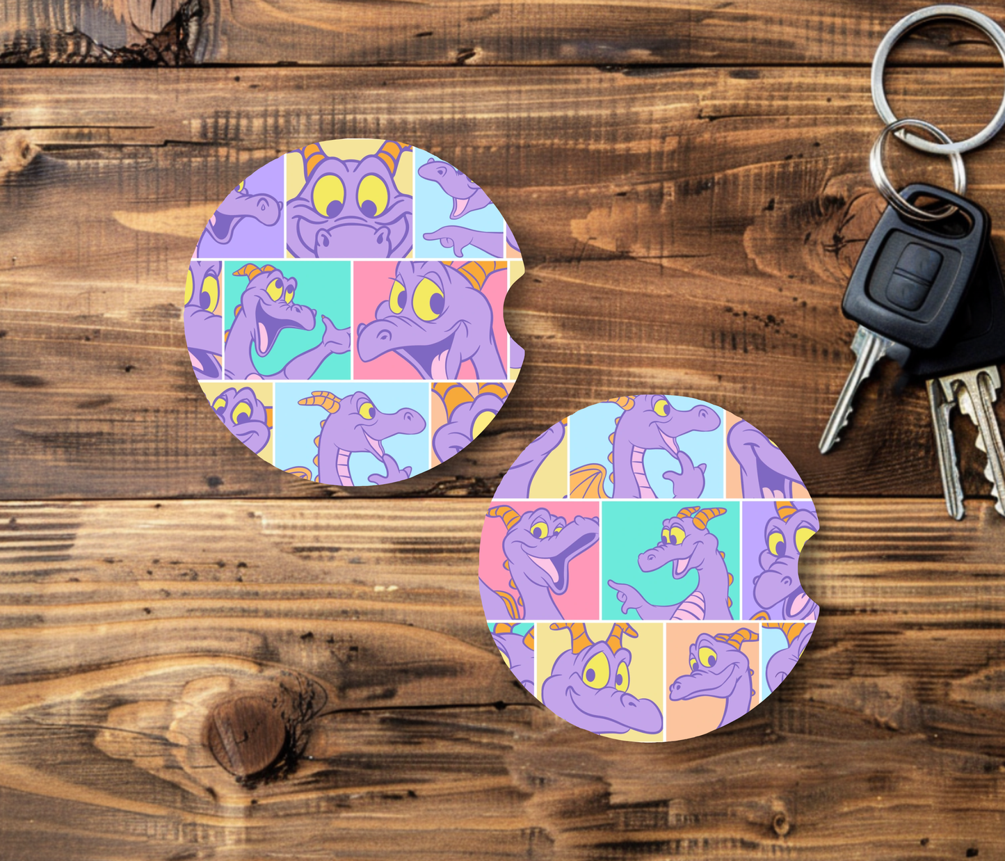 Figgy Car Coasters