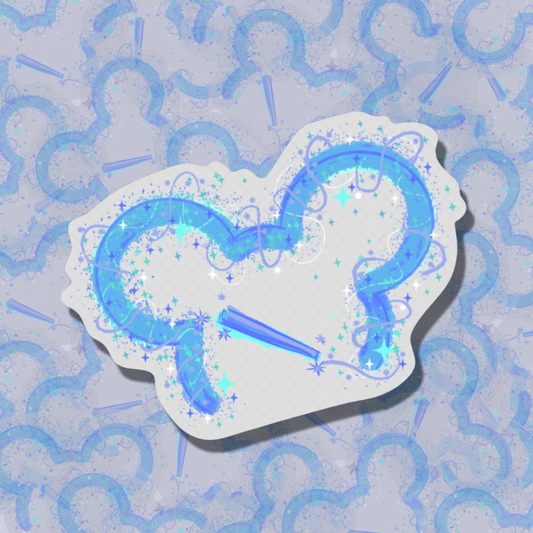 Commercial Break Magic Sticker