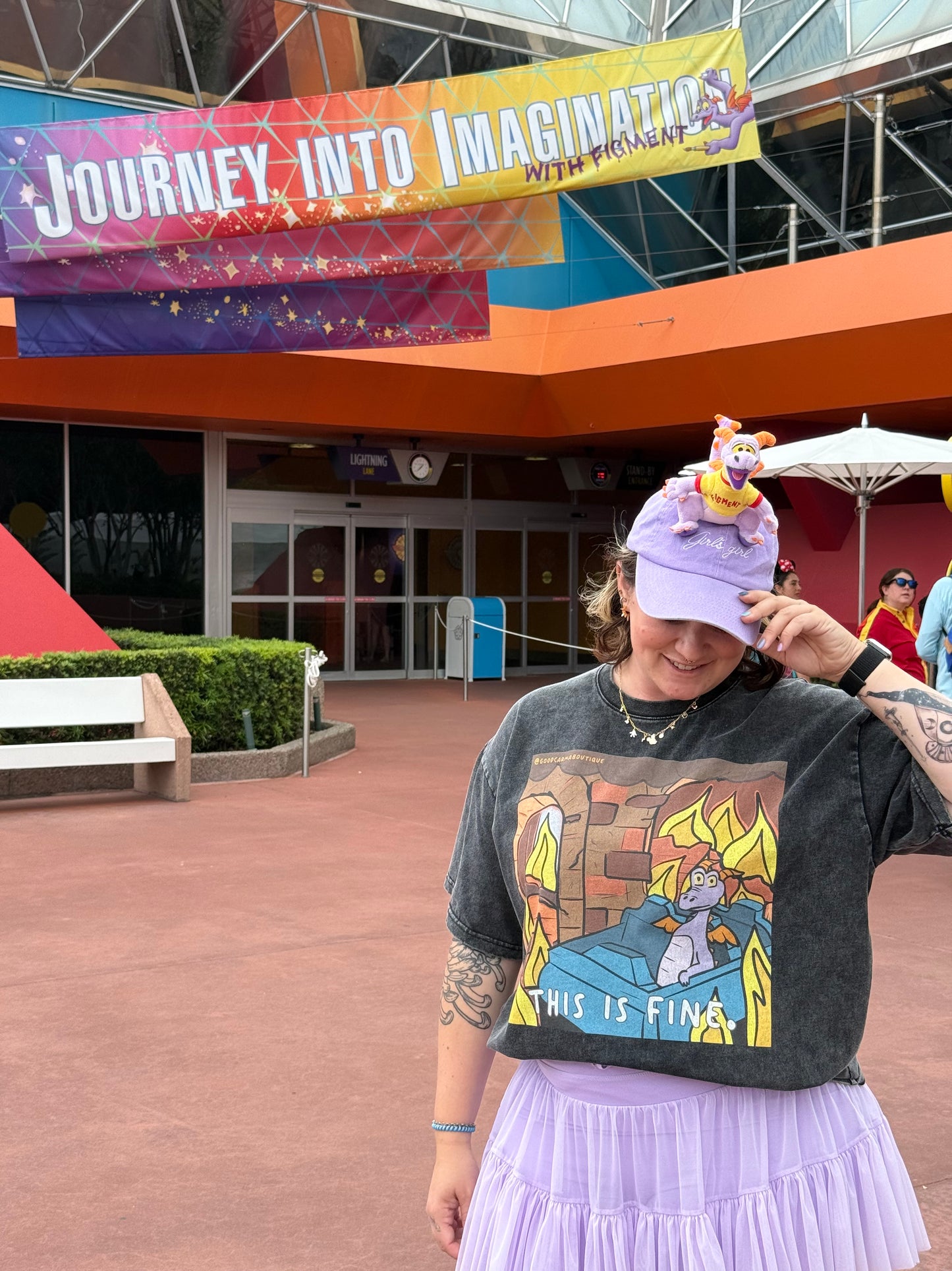 PRE-ORDER- Figgy in Burning Rome T-shirt