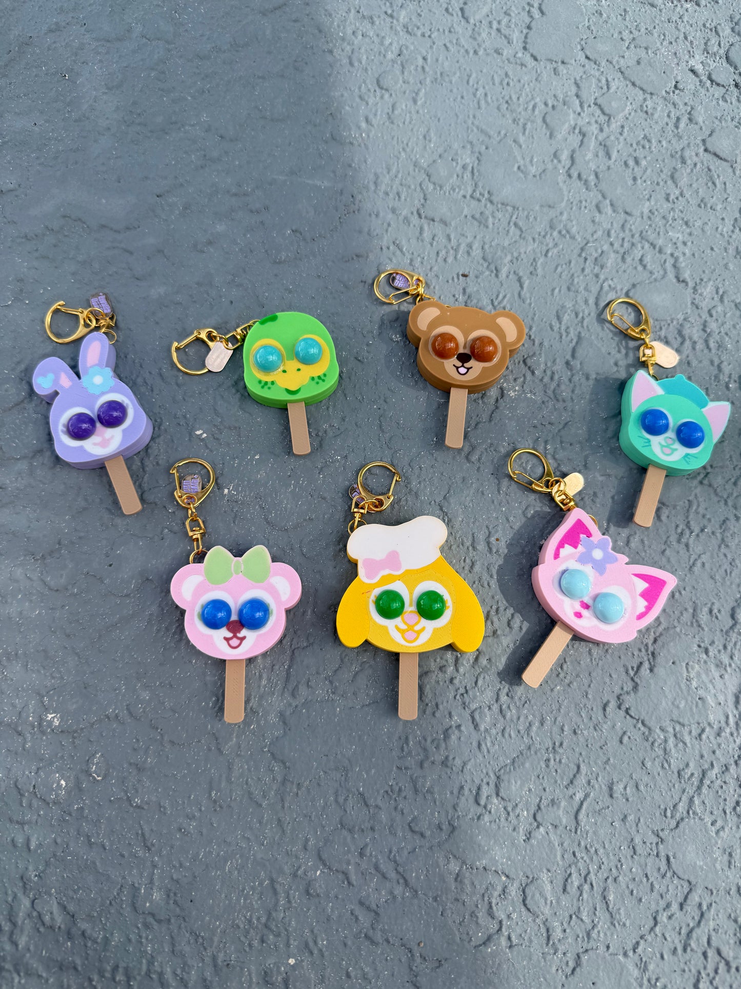 Duffy and Friends Mystery Popsicle Bag Charm
