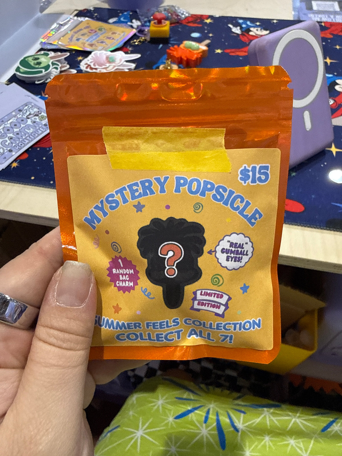 Summer Feels- Inside Out Mystery Popsicle Bag Charm