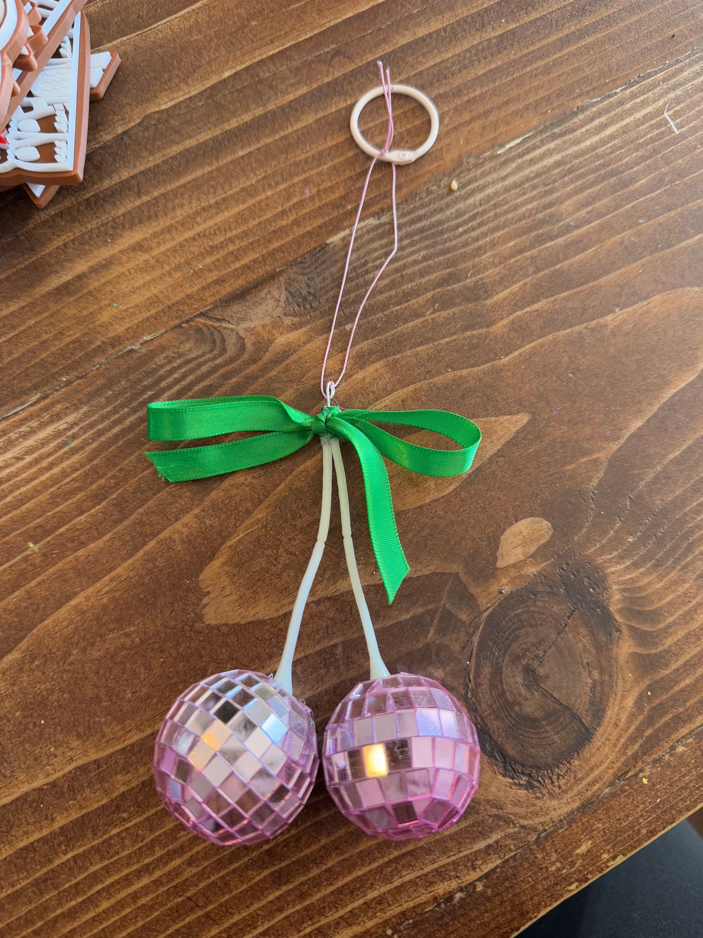Disco Cherry Rearview Charm