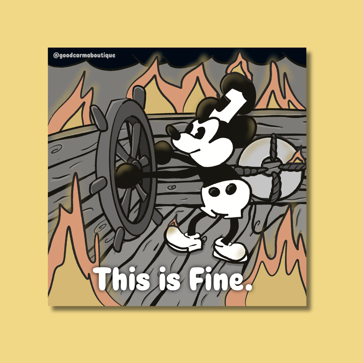This is Fine - Print