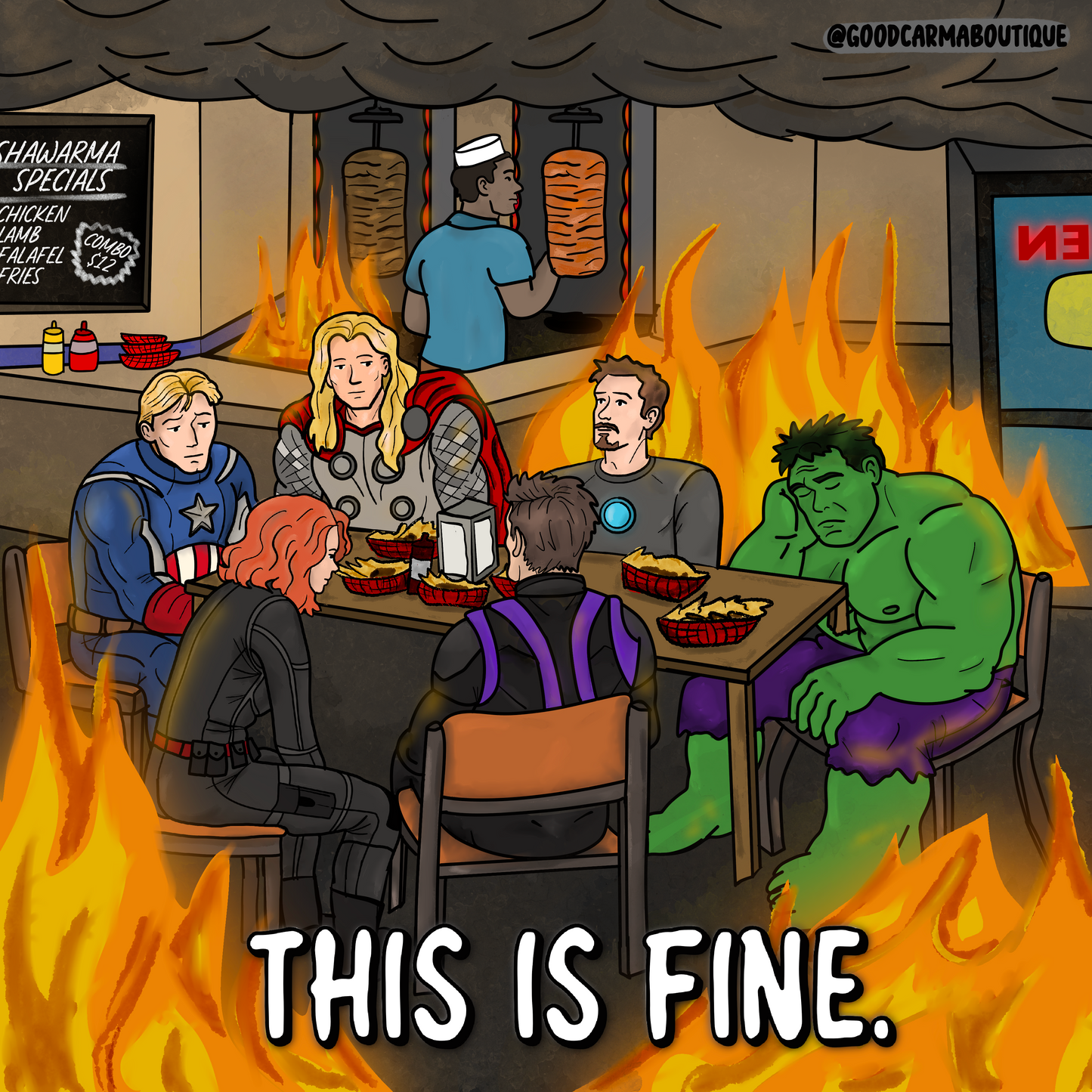 Post Credit Scene Sticker