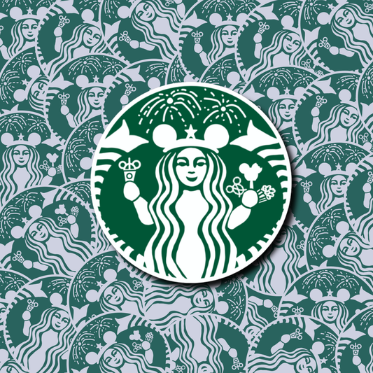 Coffee and Magical Treats Sticker