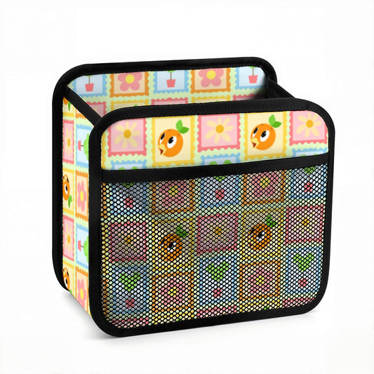 Orange Flower Fest- Car Backseat Organizer