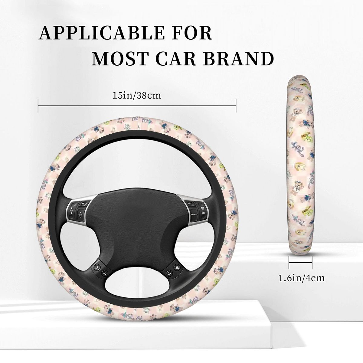 Duffy and Friends - Steering Wheel Cover
