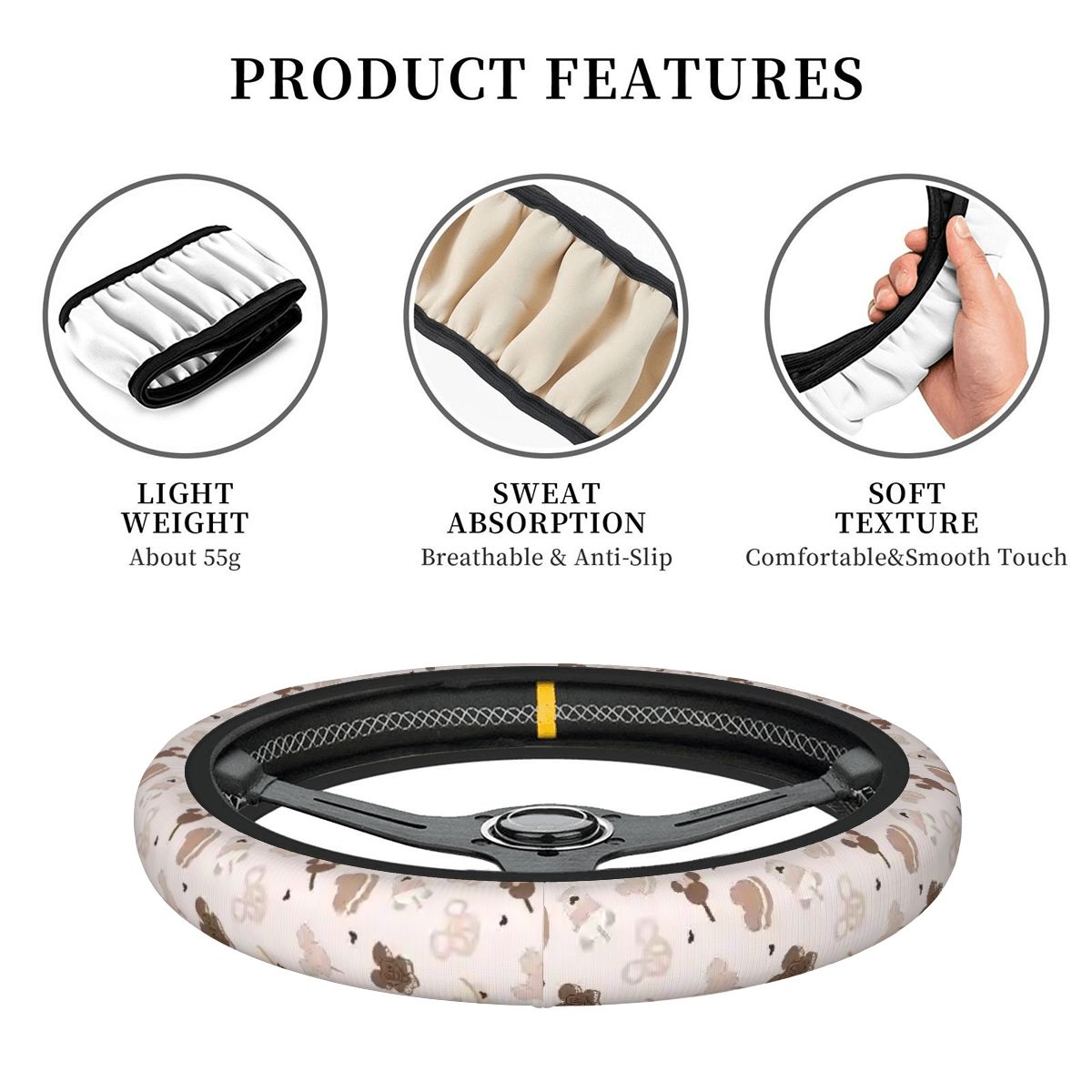 Sweet Treats - Steering Wheel Cover