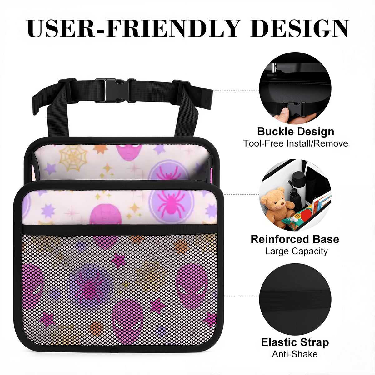 Spidey Sense - Car Backseat Organizer