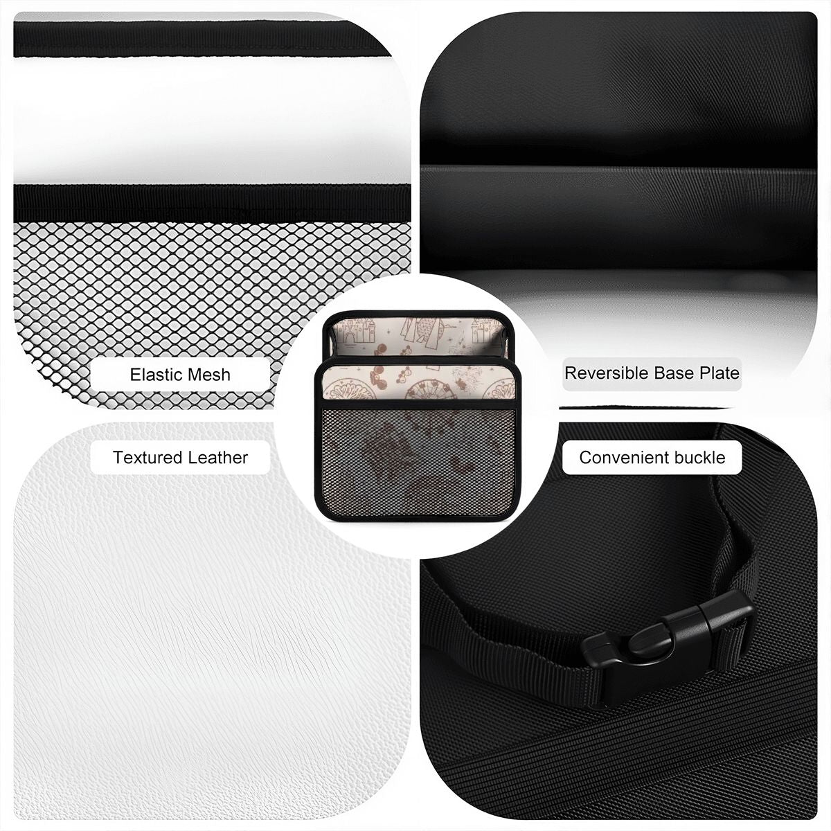 Icon Doodles- Car Backseat Organizer